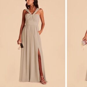Birdy Grey Bridesmaid dress- Grace Convertible- Almond